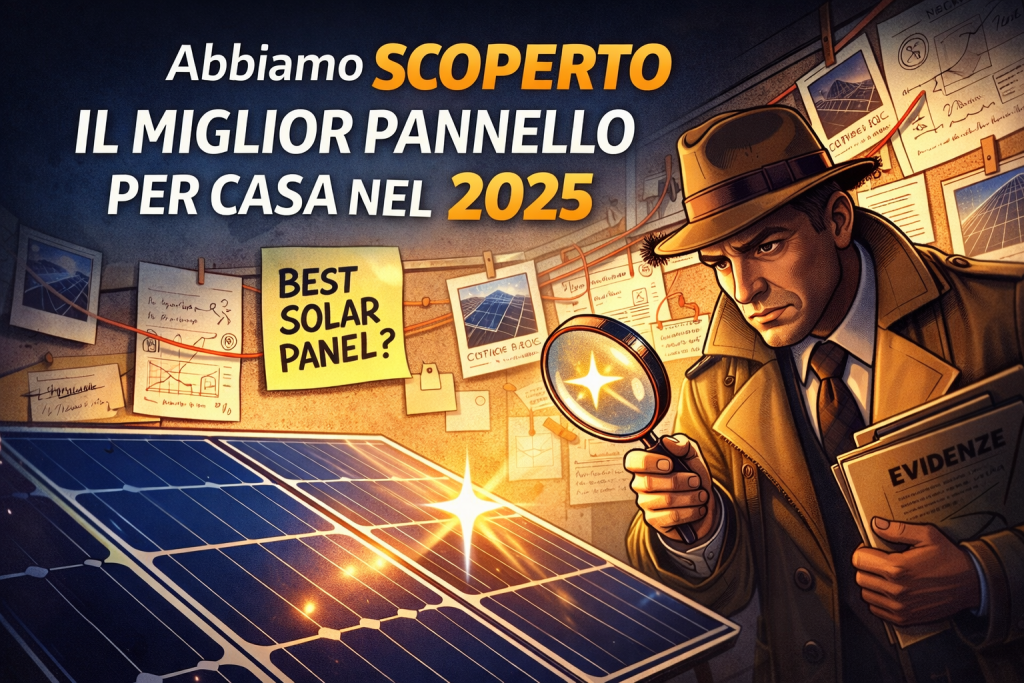 migliori pannelli fotovoltaici 2025